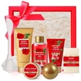 thumbnail image 4 of Spa Luxetique Body and Body Set - Luxury Rose Gift Baskets for Women Home Spa Kits, 8 Pcs Birthday Anniversary Gifts Idea, 4 of 8