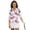 American Flag Fireworks Print, variant on HUIACONG Womens 3/4 Sleeve Golf Shirts with Patriotic Eagle Print, Quarter Zip Polo Shirts for Ladies Sports and Casual Tennis Activewear