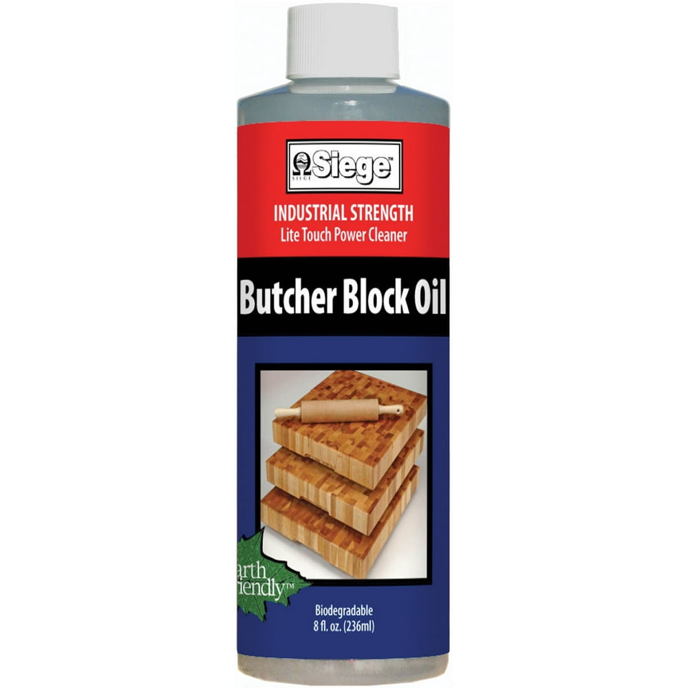 780, Siege Butcher Block Oil, 8 oz, Earth Friendly, Made in USA