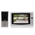 thumbnail image 1 of De Videoportero, Kit De Cámara Con Timbre Con Cable De 7 Pulgadas Con Soporte Para Monitor Desbloqueo De Intercomunicador De Doble Vía Para Villa, Casa,, 1 of 7