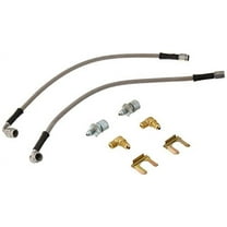 Wilwood Brake Hose Kit Automotive Specialty Part, Braided Stainless, 4.34 lbs