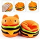 thumbnail image 5 of Linda hamburguesa kawaii suave imitación, juguete rebote, adornos para aliviar el estrés y la ansiedad para niños y adultos, 5 of 5