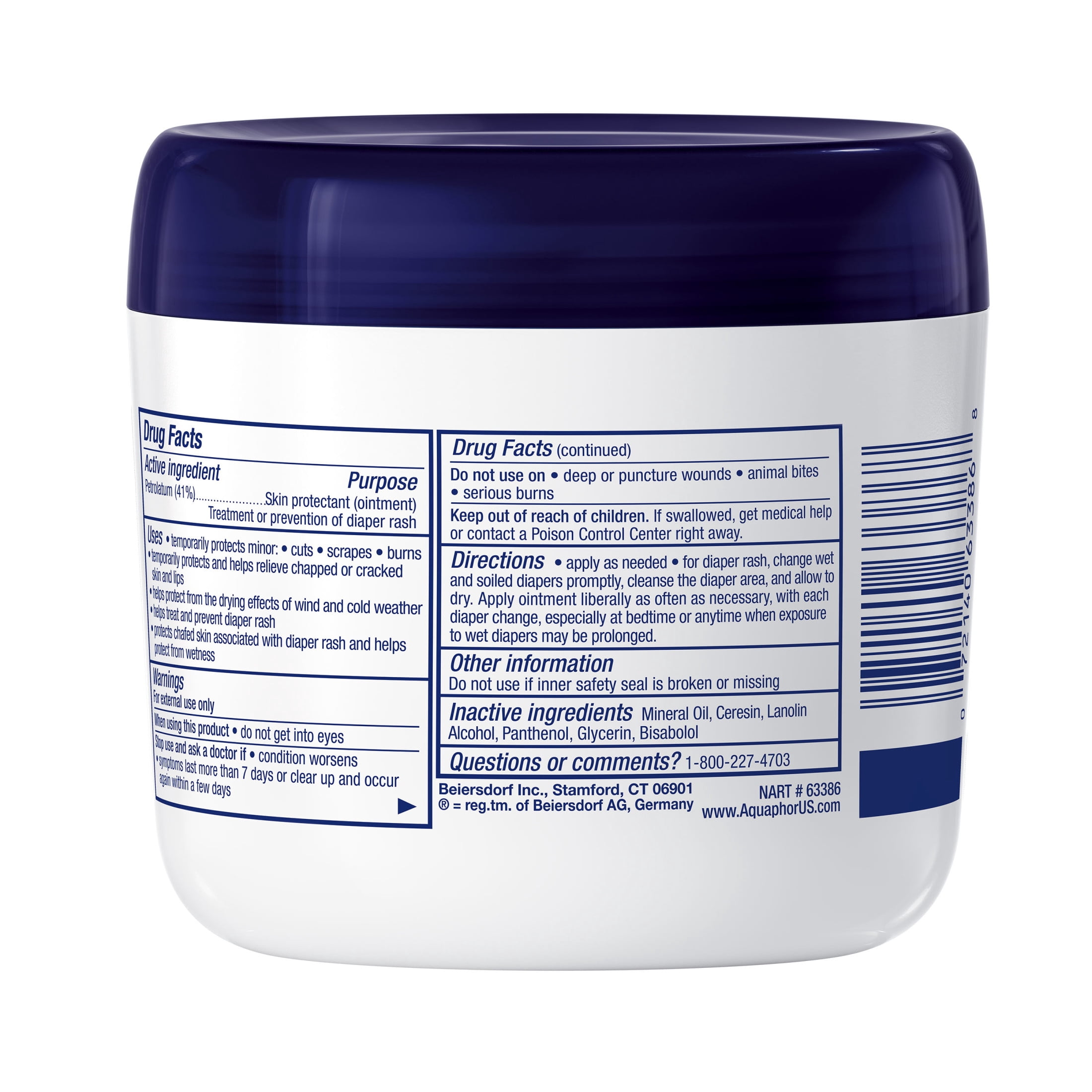 Aquaphor Baby Healing Ointment, Baby Skincare Essential, 14 oz