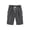 Dark Gray, variant on TIANZEN Women Elastic Waist Shorts Casual Solid Color Shorts Lightweight Shorts With Pockets Womens plus Size Pants Casual Work
