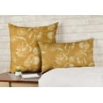 thumbnail image 2 of Vargottam Luxury, Printed Mustard Yellow CushionCovers,Decorative PillowCovers,SquareThrow Pillowcase -16x16Inches, 2 of 6