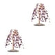 thumbnail image 4 of Bearachild Adorno de escritorio del árbol de la riqueza: buena fortuna y deseos para el hogar, símbolo de la suerte, borde de piedras preciosas Type3 NO3, 4 of 6