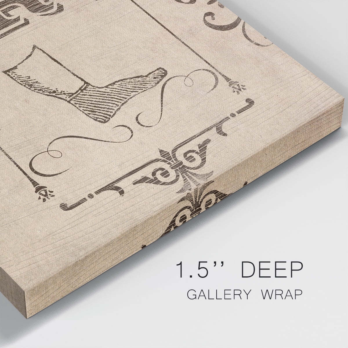 Wexford Home Custom Adagio III-Premium Gallery Wrapped Canvas, 24" x 24" - Ready to Hang
