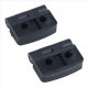 thumbnail image 4 of 60Pcs Reforzado Negro Plastico Puerta Bisagras de 40mm x 30mm, 4 of 5