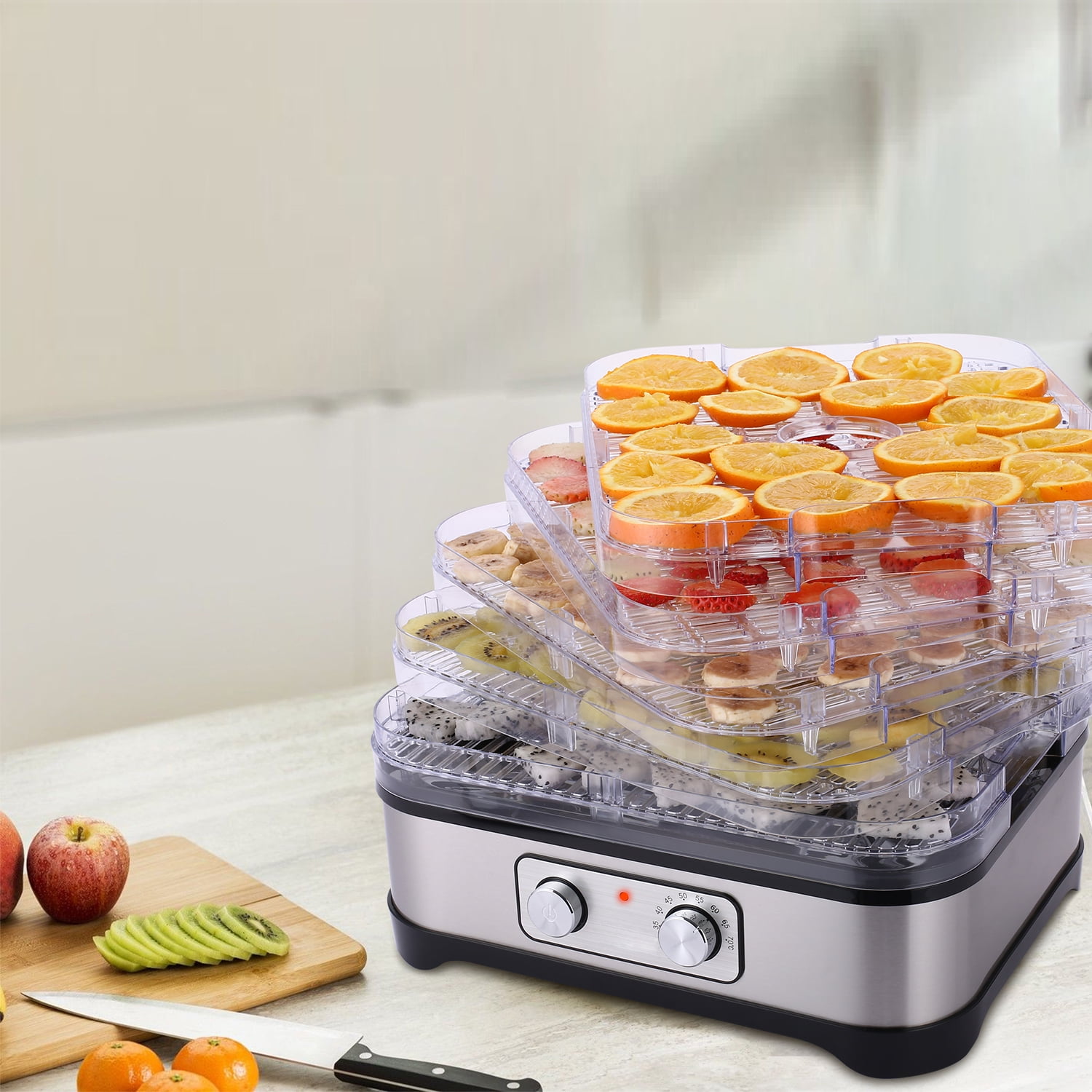 Food Dehydrator Machine Professional Electric MultiTier Food Preserver