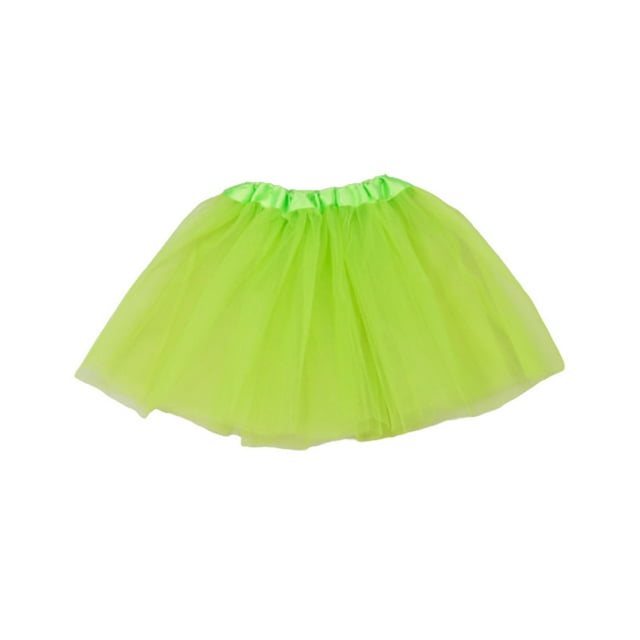 Qarigey tutú Traje de baile Vestidos de niña Ropa para ocasiones especiales con buen rendimiento Decoración de fiesta para niños Lago azul Prendas para la parte inferior del cuerpo verde 2