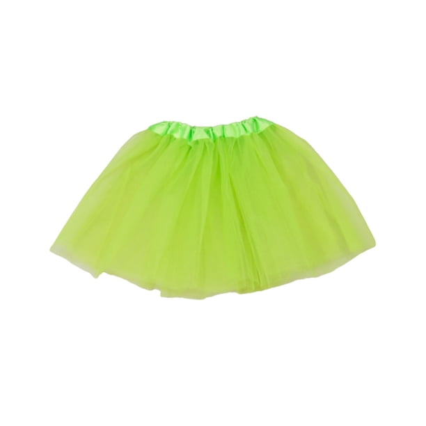 Qarigey tutú Traje de baile Vestidos de niña Ropa para ocasiones especiales con buen rendimiento Decoración de fiesta para niños Lago azul Prendas para la parte inferior del cuerpo verde 2