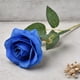 thumbnail image 2 of Flor de rosa artificial realista, rama de flor de seda falsa para el hogar, la oficina, la boda, la mesa de centro, jarrón DIY, decoración de flores artificiales, 2 of 7