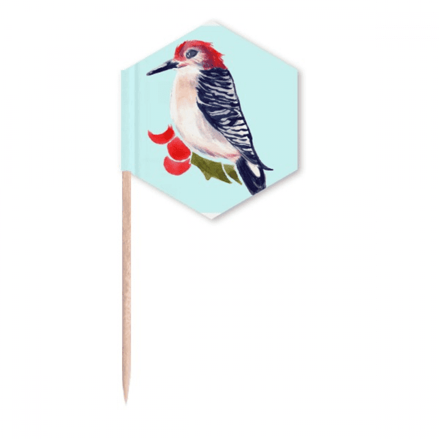 Bird Animal Magpie Cure-Dents Drapeaux Pics à Cupcakes Fête Célébration