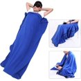 thumbnail image 5 of Fleece Sleeping Bag Liner Travel Sheet Camping Sleep Sack Ultralight Zippered Storage Bag Full Sized Zipper Backpacking Blanket for Traveling, Camping, Hiking, Outdoor Activities, 5 of 7