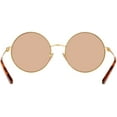 thumbnail image 7 of Ralph Lauren Womens Rl7072 Round Sunglasses Shiny Sanded Gold/Copper 55 Millimeters, 7 of 7