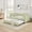 Green, variant on New Twin‑Size Daybed, Gingham Upholstered 3‑in‑1 Versatile Convertible Sofa Bed with Pull‑Out Trundle & Side Storage Pockets, Ideal for Multiple Room Layouts and Small‑Space Living-Black