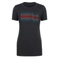 thumbnail image 2 of America 1776 Ladies Graphic T-shirt, 4th of July T-shirts for Women - Charcoal MH200WPATRIOT S21 S, 2 of 3