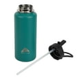 Ozark Trail 32 fl oz Green Insulated Stainless Steel Wide Mouth Water