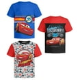 thumbnail image 1 of Camiseta Disney Cars Lightning McQueen, paquete de 3 unidades para bebés/niños, 1 of 8