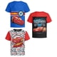 thumbnail image 1 of Camiseta Disney Cars Lightning McQueen, paquete de 3 unidades para bebés/niños, 1 of 8
