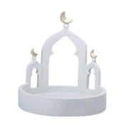 KLKCMS Eid Decorations Plate Home Decoration for Earbuds Decoration Biscuit Cupcake A