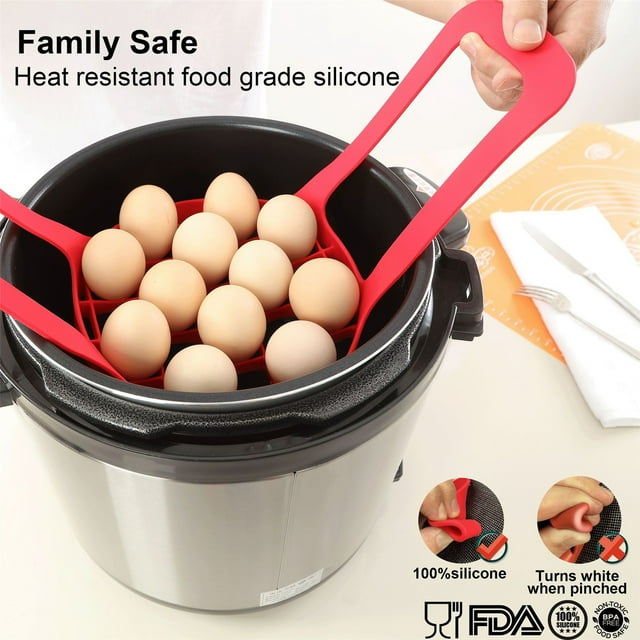 Iumwxz Kitchen Gadgets Sling Pressure Cooker Boiler Kitchen Utensil Set Red Silica Gel Holiday Travel