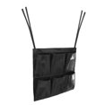 thumbnail image 3 of 6-Pocket Commercial Hotel Cleaning Trolley Tool Trash Can Organizer Black, 3 of 7