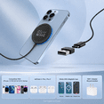 thumbnail image 4 of WTUHU 15W Magnetic Wireless Charger Pad, Compatible with iPhone 17/16/15/14/13/12 Series and AirPods Pro 3/2, USB-A/USB-C Dual Input, 4 ft Cable,Black, 4 of 9
