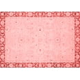 thumbnail image 1 of Ahgly Company Machine Washable Indoor Rectangle Oriental Red Modern Area Rugs, 7' x 10', 1 of 4