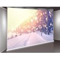 thumbnail image 2 of EREHome Polyester Fabric 7x5ft Sunshine Backgrounds for Photography Winter Frozen Snow Backdrops Photo Booth 7x5ft, 2 of 2