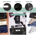 thumbnail image 4 of 1000 Pack 12" x 15" with 1.25 mil Thick Black Merchandise Plastic Glossy Retail Bags - Die Cut Handles - Perfect for Shopping, Party Favors, Birthdays, Children Parties - Color Black - 100% Recyclable, 4 of 7