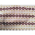 thumbnail image 4 of oneOone Cotton Cambric Maroon Fabric Geometric Block Fabric For Sewing Printed Craft Fabric By The Yard 56 Inch Wide, 4 of 4