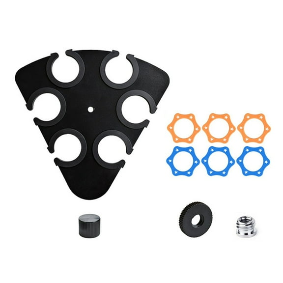 Versatilitys Stage Multi Mic Holder Mic Storage Stand Tray for Handheld, Dynamic, Corded or Microphones