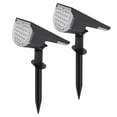 thumbnail image 1 of 2PCS 2W 32LEDs Lámpara de pared de energía solar Luz de césped TFixol trajes de lámpara al aire libre, 1 of 7