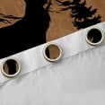 thumbnail image 4 of Feelyou Moose Elk Deer Curtains Pack of 2 (42x84 Each) for Kid, Pine Tree Botanical Curtains Blackout, Farmhouse Animals Theme Bedroom Curtains, Black Out Curtains Decor, 4 of 6