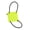 Yellow, variant on Scubas Diving Weight Fixing Plate Diving Backplate Webbing Mounting Plate Adjustable Diving Counterweight Fixed Plate