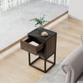 thumbnail image 2 of Kadyn Side Cabinet, Corner Cabinet for Bedroom, Wood Color Nightstand, 2 of 7