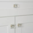 thumbnail image 5 of Grandeur Carr-Crys-Knob Carre 1-1/4” Square Crystal Cabinet Knob - Bronze, 5 of 7