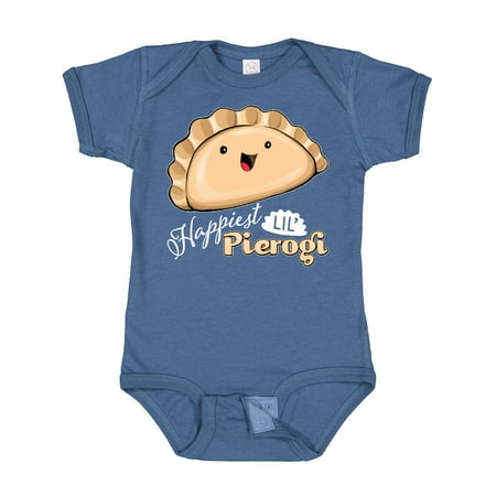 

Inktastic Happiest Lil Pierogi Gift Baby Boy or Baby Girl Bodysuit