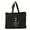 Frida, variant on Black Cat Halloween Tote Bag Durable Cotton Twill Jumbo