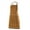 Brown, variant on FINGERCRAFT Apron, Dual Pocket, Adjustable Tie, Multipurpose Washable Bib Apron for Home, Kitchen, Chef and Professionals Aqua