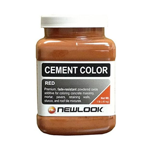 Couleur Ciment 1 lb. Rouge Couleur Ciment Résistante à la Décoloration