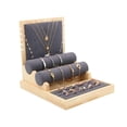 thumbnail image 1 of Présentoir à Bijoux avec Boutons de Manchette, Ensemble Combiné pour Table Maison, 1 of 7