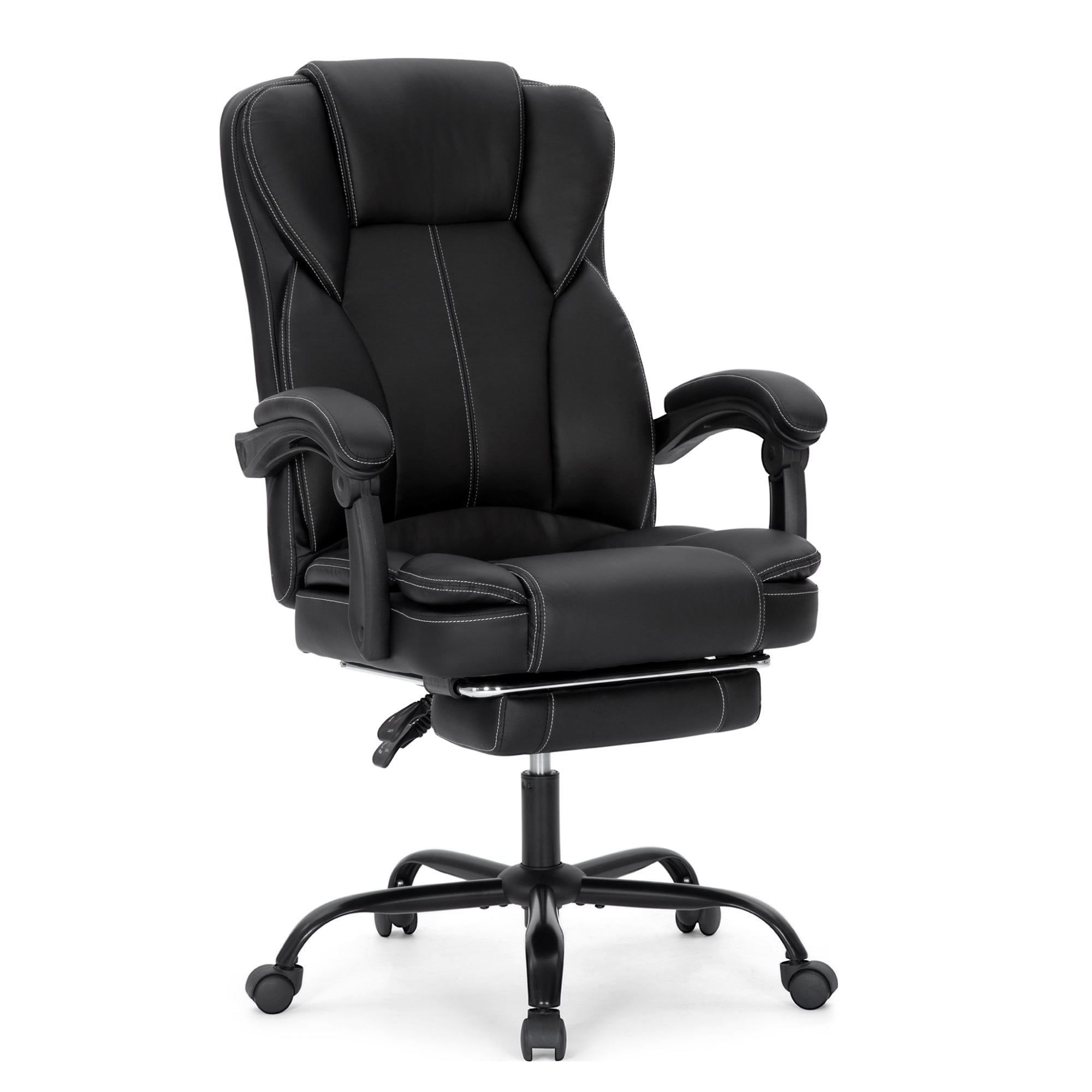STAPLES Lockland Bonded Leather Big Tall Executive Office Chair