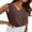 Brown, variant on ANRABESS Women's Textured V Neck Tank Top Summer Work Office Blouses Sleeveless Loose Dressy Tunic Shirts Business Casual Outfits Light Green XL