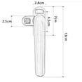 thumbnail image 2 of Window Handles with Lock Handle Window Hardware Casement Hand Door Accessories Universal Locking Handle White Right, 2 of 8