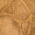 thumbnail image 1 of Ahgly Tapis d'Intérieur Lavable en Machine Carré Transitionnel Orange Foncé, 6 Pieds Carré, 1 of 7
