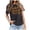 Dark Gray, variant on Graphic Tees for Women T-Shirts Bibbidi Bobbidi Shirt Women Cute Halloween T Shirt Funny Letter Print Tees Casual Tee Tops Black S