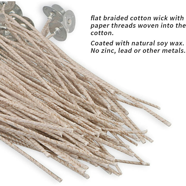 CD 10 Wicks - For Natural Wax and Paraffin (200 PCS)