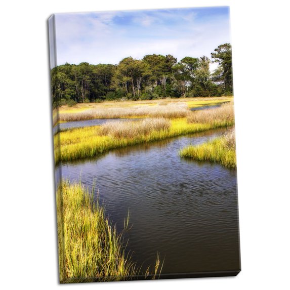 Gango Home Decor Down East 1 by Alan Hausenflock (Ready to Hang); One 24x36in Hand-Stretched Canvas